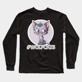 Lykoi Cat Uniquely wolf-like Long Sleeve T-Shirt